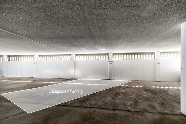 view of parking deck