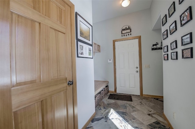 1235 Elk Run Rd, Silverthorne, CO 80498 - mudroom with marble finish floors and baseboards