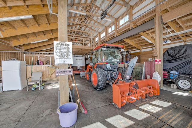 1235 Elk Run Rd, Silverthorne, CO 80498 - garage with freestanding refrigerator