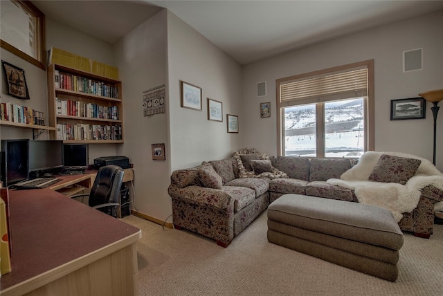 1235 Elk Run Rd, Silverthorne, CO 80498 - office with light carpet and baseboards