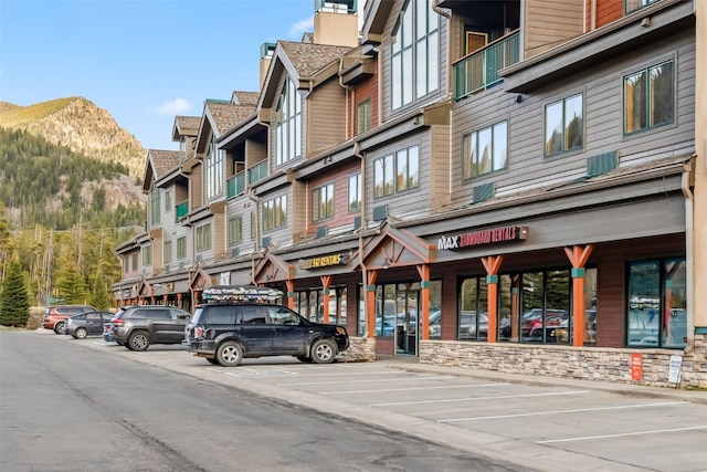 23110 US Highway 6 Unit 5054, Keystone, CO 80435 - view of property with uncovered parking and a mountain view