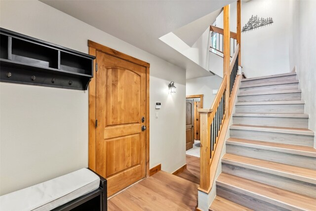 24 Rasor Dr Unit 24, Keystone, CO 80435 - mudroom with wood finished floors