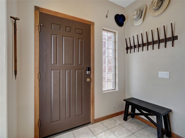 60 Lookout Ridge Dr, Dillon, CO 80435 - entrance foyer featuring baseboards and light tile patterned flooring