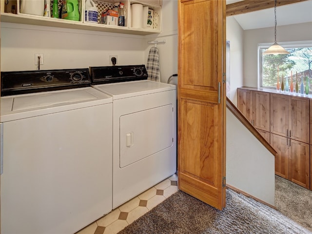 60 Lookout Ridge Dr, Dillon, CO 80435 - laundry area with laundry area, light floors, and washing machine and dryer