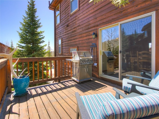 60 Lookout Ridge Dr, Dillon, CO 80435 - deck with area for grilling