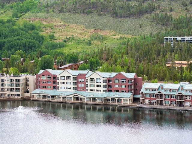 22174 US Highway 6 Unit 7, Keystone, CO 80435 - bird's eye view of a nearby body of water and a forest
