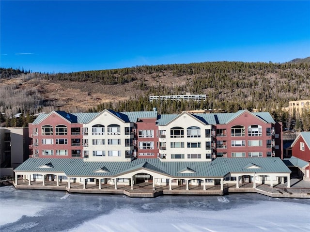 22174 US Highway 6 Unit 7, Keystone, CO 80435 - drone / aerial view of a heavily wooded area