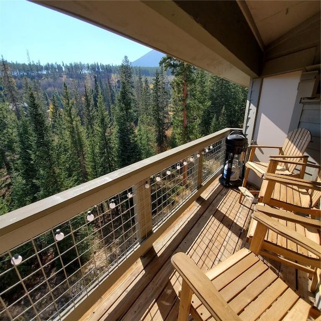 91399 Ryan Gulch Rd Unit B3, Silverthorne, CO 80498 - balcony with a view of trees