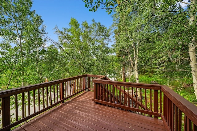 6941 Ryan Gulch Rd Unit 6941, Silverthorne, CO 80498 - view of wooden deck