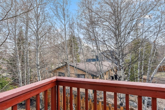 view of deck
