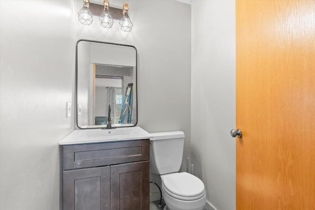 57680 Saturn Ct, Clark, CO 80428 - half bath featuring toilet and vanity