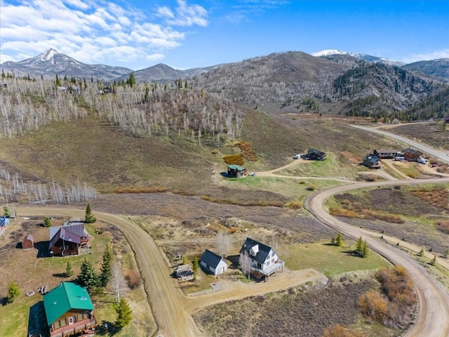 57680 Saturn Ct, Clark, CO 80428 - aerial view of property's location with mountains and rural landscape