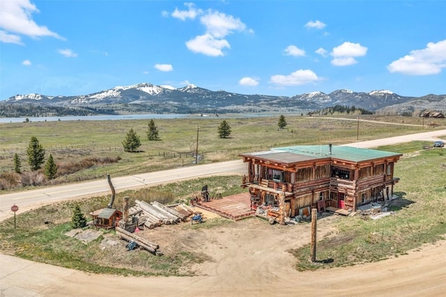 61020 County Road 129, Hahns Peak, CO 80428 - view of mountain backdrop featuring rural landscape
