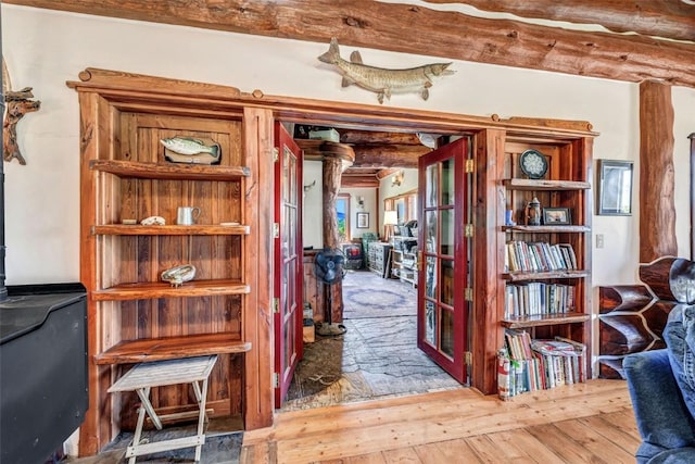 61020 County Road 129, Hahns Peak, CO 80428 - interior space with hardwood / wood-style floors