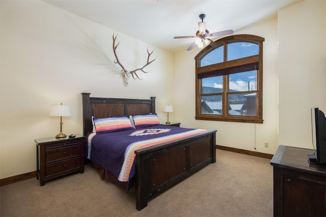 310 S 8th Ave Unit 4, Frisco, CO 80443 - bedroom with baseboards and light colored carpet