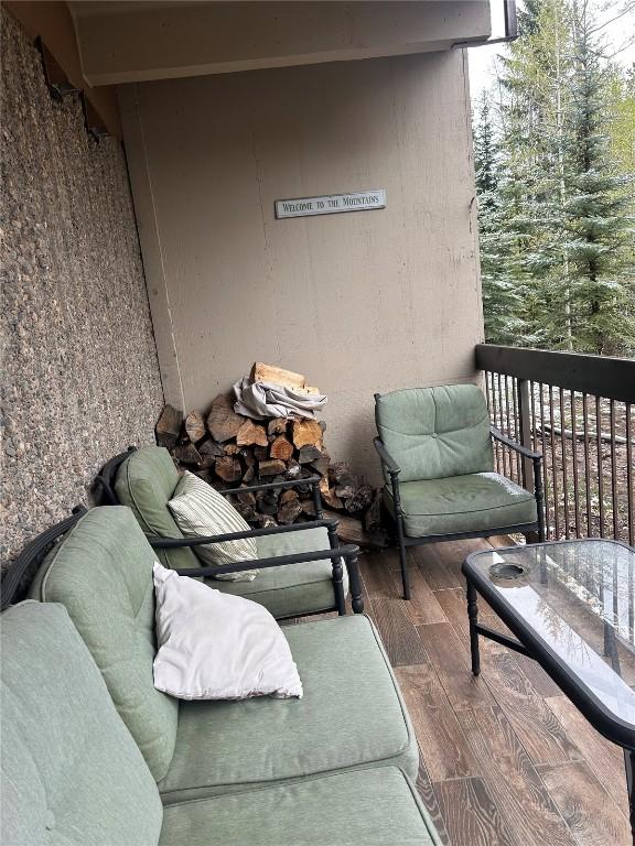 222 Creekside Dr Unit 112, Frisco, CO 80443 - view of balcony