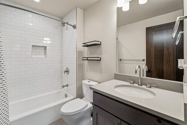 18 Lena Way, Silverthorne, CO 80498 - bathroom with toilet, vanity, and shower / washtub combination