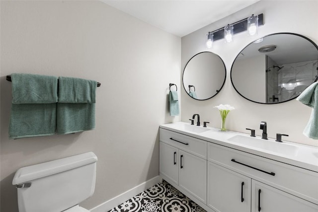 321 18th St, Kremmling, CO 80459 - bathroom with double vanity and a shower