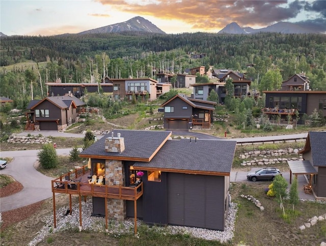 22 Vernon Way, Silverthorne, CO 80498 - view of mountain background with a heavily wooded area