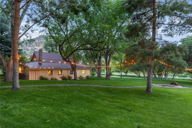 34074 Fruitland Mesa Rd, Crawford, CO 81415 - view of yard with a mountain view