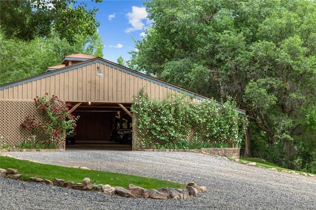 34074 Fruitland Mesa Rd, Crawford, CO 81415 - view of garage