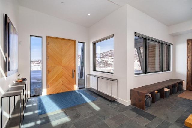 33200 Meadow Creek Dr, Steamboat Springs, CO 80487 - entryway with stone finish floors