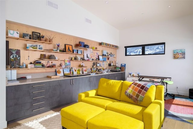 33200 Meadow Creek Dr, Steamboat Springs, CO 80487 - living room featuring light wood-style flooring