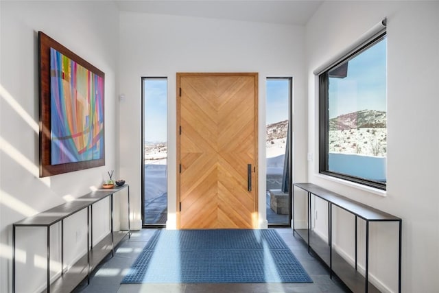 33200 Meadow Creek Dr, Steamboat Springs, CO 80487 - foyer with tile patterned flooring