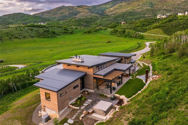 33200 Meadow Creek Dr, Steamboat Springs, CO 80487 - aerial view of sparsely populated area with mountains