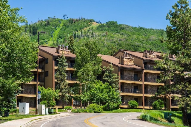2315 Ski Trail Ln Unit 4, Steamboat Springs, CO 80487 - view of property featuring a view of trees