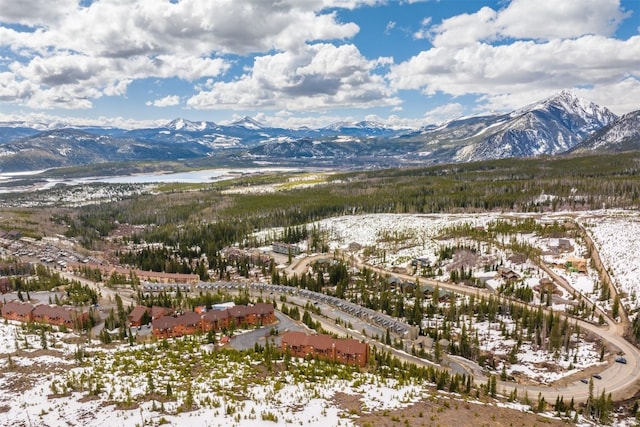 view of mountain feature