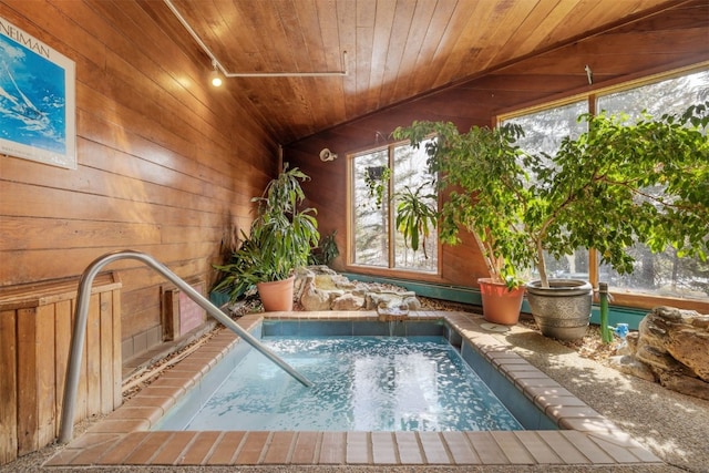view of pool