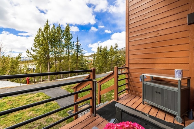 view of deck