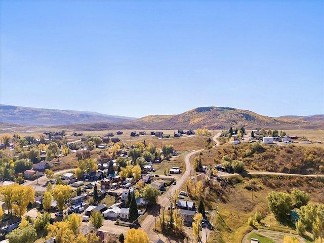 131 W Virginia St, Oak Creek, CO 80467 - bird's eye view with a mountain view