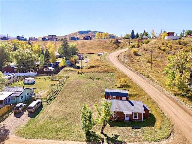 131 W Virginia St, Oak Creek, CO 80467 - birds eye view of property with a rural view