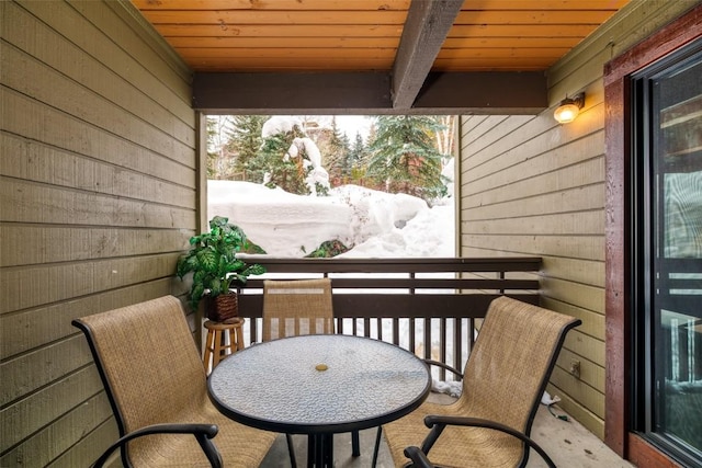 2700 Village Dr Unit B102, Steamboat Springs, CO 80487 - view of balcony
