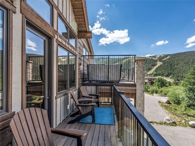 184 Caravelle Dr Unit 20, Keystone, CO 80435 - wooden terrace with a mountain view