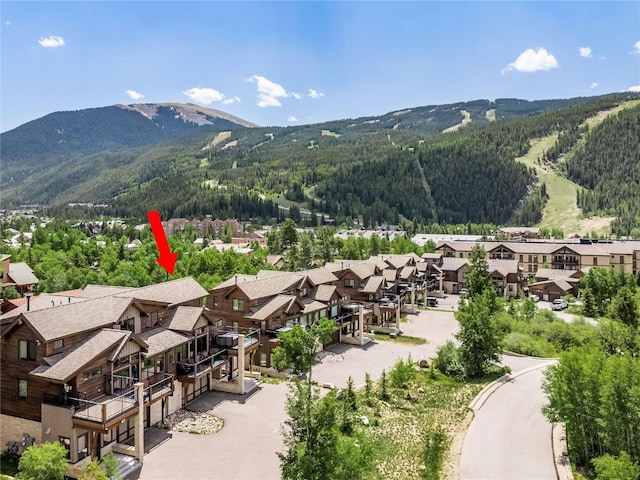 184 Caravelle Dr Unit 20, Keystone, CO 80435 - view of mountain background with nearby suburban area and a forest