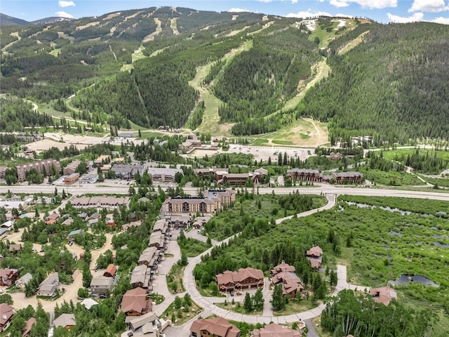 184 Caravelle Dr Unit 20, Keystone, CO 80435 - aerial overview of property's location featuring a mountain backdrop