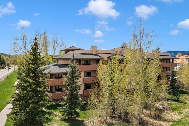 view of property