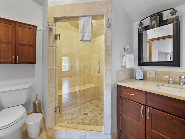 511 Fairview Blvd, Breckenridge, CO 80424 - bathroom with a shower stall and vanity