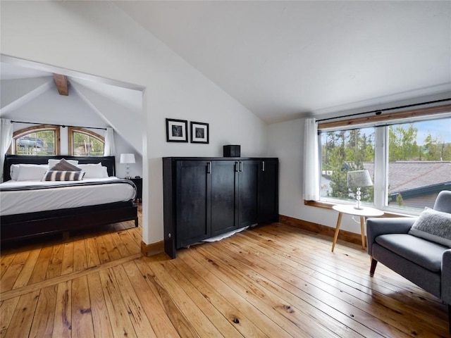 511 Fairview Blvd, Breckenridge, CO 80424 - bedroom with light wood finished floors and multiple windows
