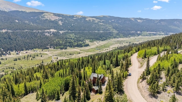 1375 Roberts Rd, Alma, CO 80440 - mountain view with a heavily wooded area