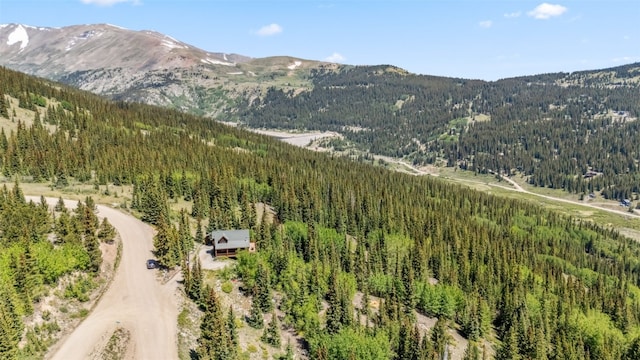 1375 Roberts Rd, Alma, CO 80440 - view of mountain background featuring a forest