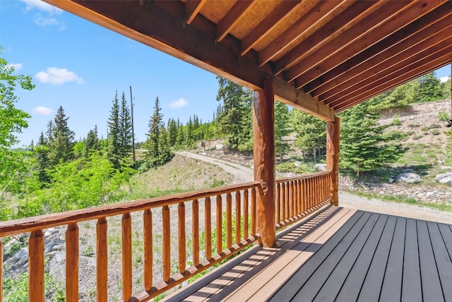 1375 Roberts Rd, Alma, CO 80440 - view of deck