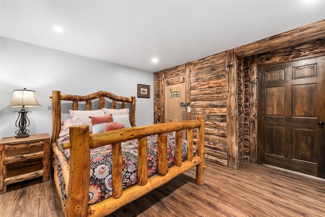 26395 County Road 33a, Steamboat Springs, CO 80487 - bedroom featuring wood finished floors and recessed lighting