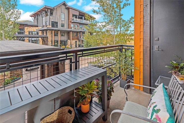 1175 Bangtail Way Unit 2110, Steamboat Springs, CO 80487 - view of balcony