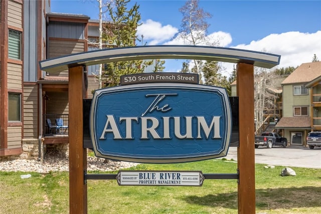 530 S French St Unit 110, Breckenridge, CO 80424 - view of community sign