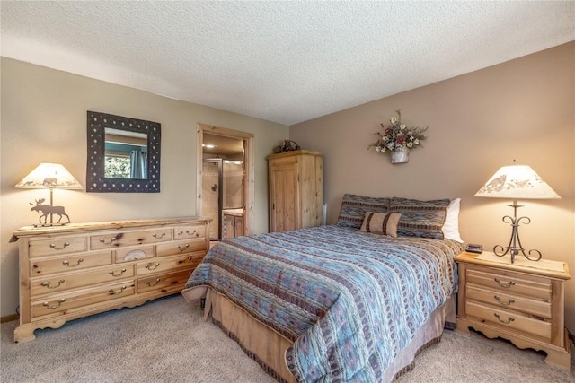 530 S French St Unit 110, Breckenridge, CO 80424 - carpeted bedroom featuring a textured ceiling and ensuite bathroom