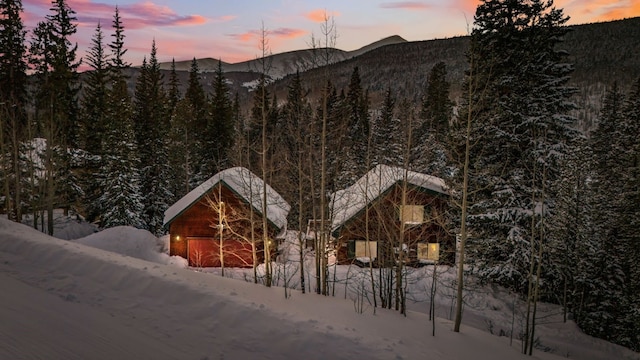 285 Davis Ct, Blue River, CO 80424 - view of mountain backdrop featuring a forest